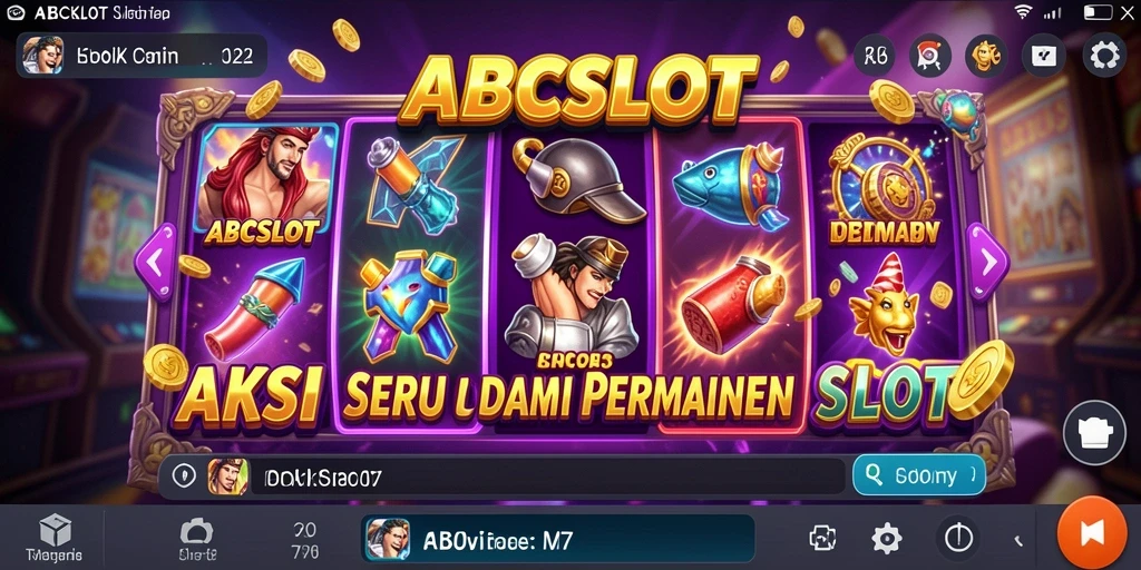 Tampilan gameplay seru dari ABCSLOT yang penuh aksi.