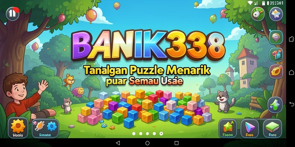 Screenshot gameplay BANK338 yang menunjukkan tantangan Puzzle yang mengasyikkan.