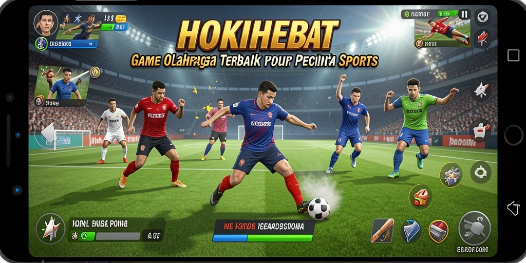 Tampilan gameplay HOKIHEBAT yang seru dan dinamis.