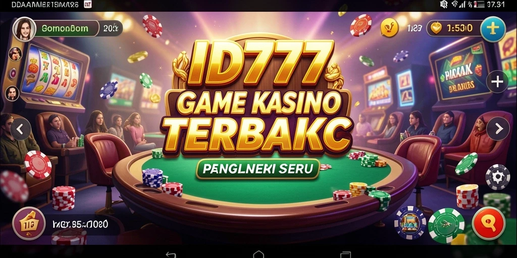 Tampilan gameplay ID777 yang memukau dan interaktif dalam dunia Kasino.