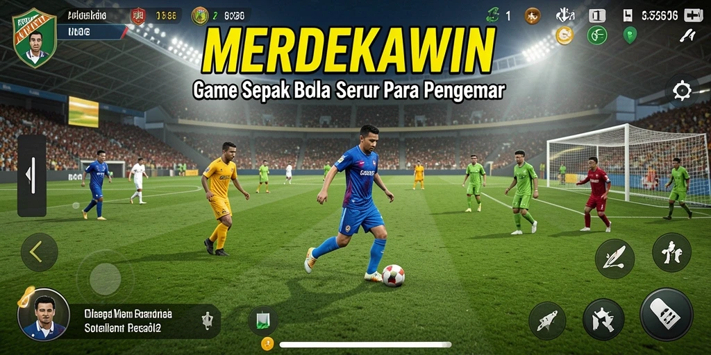 Tampilan gameplay MERDEKAWIN yang mendebarkan dan penuh aksi.