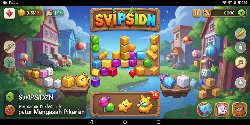 Gameplay menarik dari SVIPSIDN dalam tantangan Puzzle.