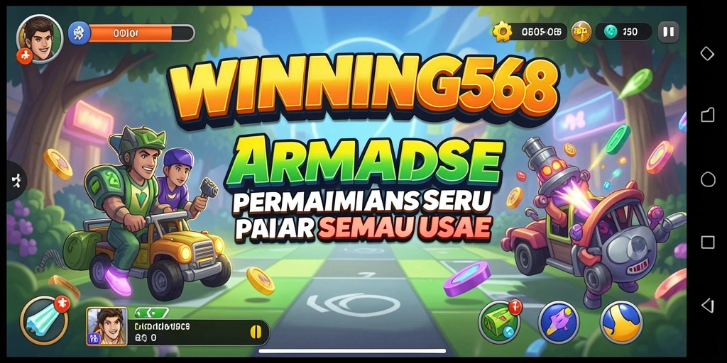 Tampilan gameplay seru dari WINNING568 yang penuh tantangan.